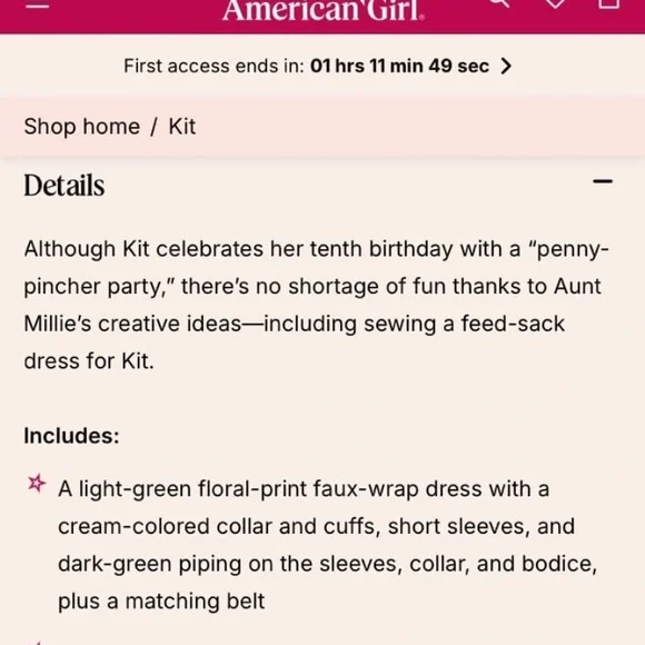 2008 American Girl Kit Kittredge Doll - Picture 11 of 12